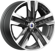 K&K ВИСМУТ 16X7 PCD5*105 ET38 DIA56.6 ДАРК ПЛАТИНУМ